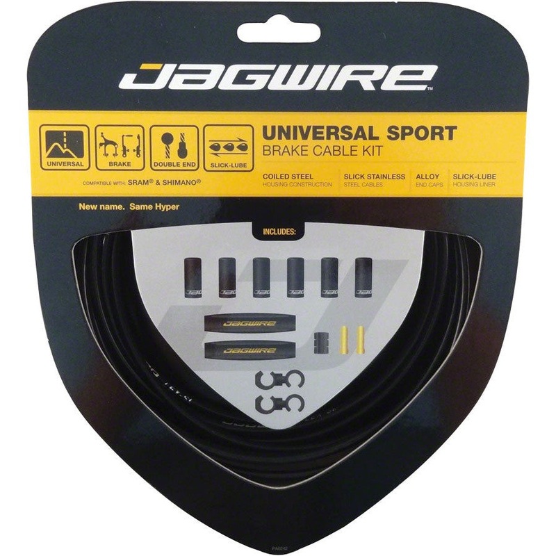 Universal Sport Brake Cable Kit Black