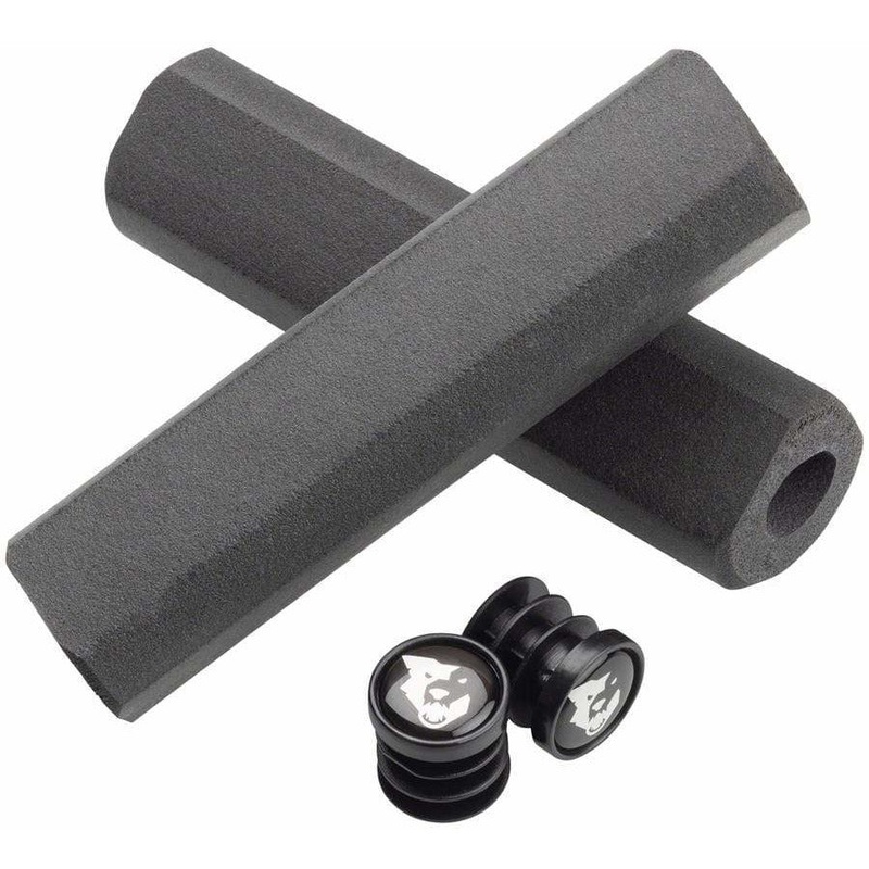 Mega Fat Paw Cam Bike Handlebar Grips – Black Black