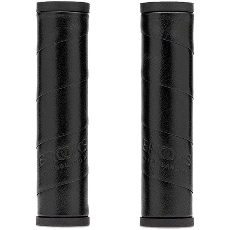 Willow Leather Grips – 130mm Antique Brown