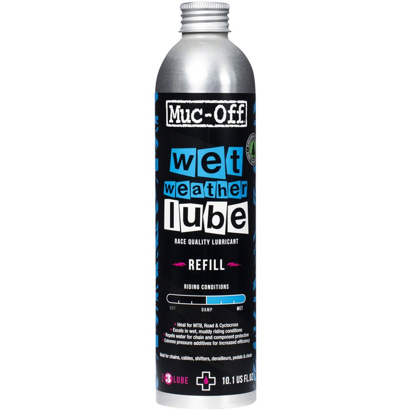 Bio Wet Bike Chain Lube – 300ml Aluminum Refill Bottle 300ml