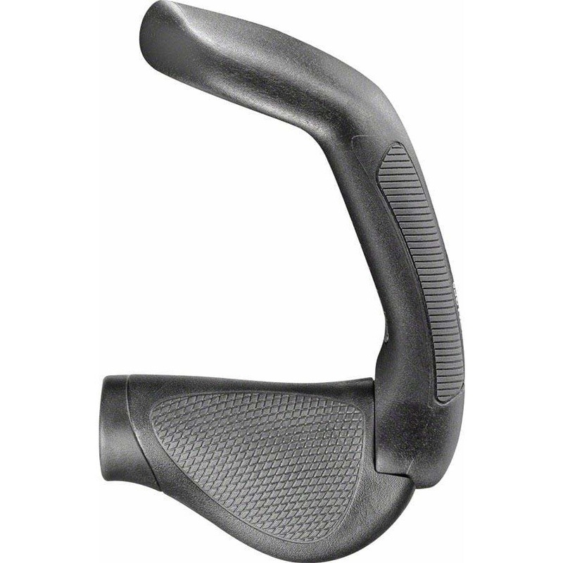 GP5 Grips – Black/Gray Lock-On Rohloff/Nexus Black/Gray