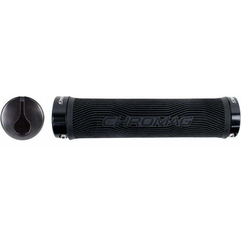 Palmskin Bike Handlebar Grips – Brown/Gold, Lock-On Brown