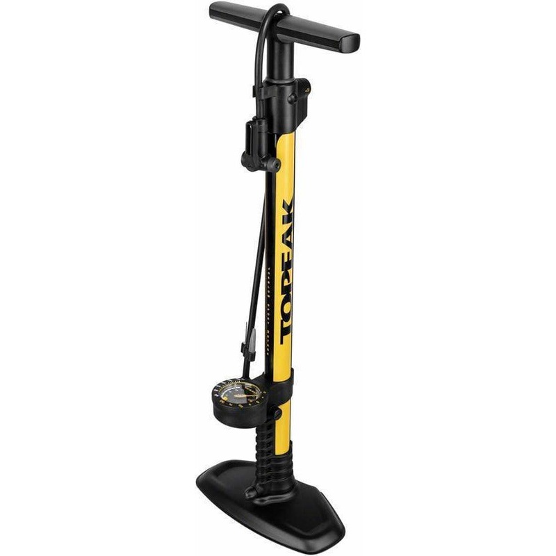 JoeBlow Sport 2Stage Floor Pump – 160psi / 11bar 3″ Gauge, 2-Stage Switch and Pressure Gauge