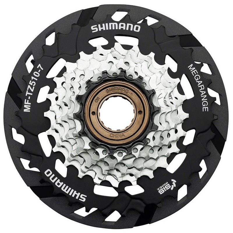 MF-TZ510-7-CP Multi-Speed Freewheel – 7-Speed 14-34t