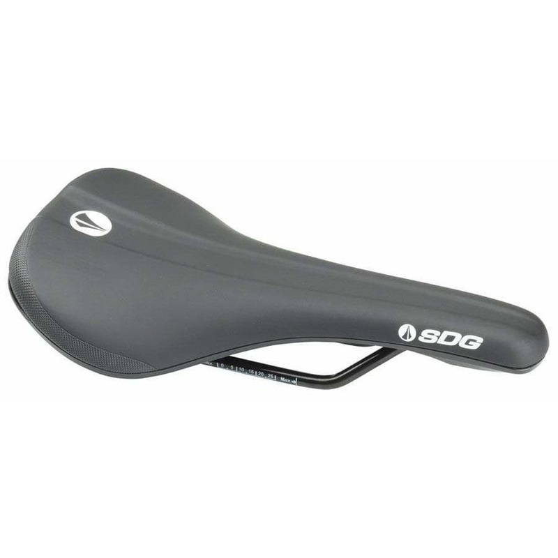 Bel-Air V3 Saddle Steel Rails Black Gray