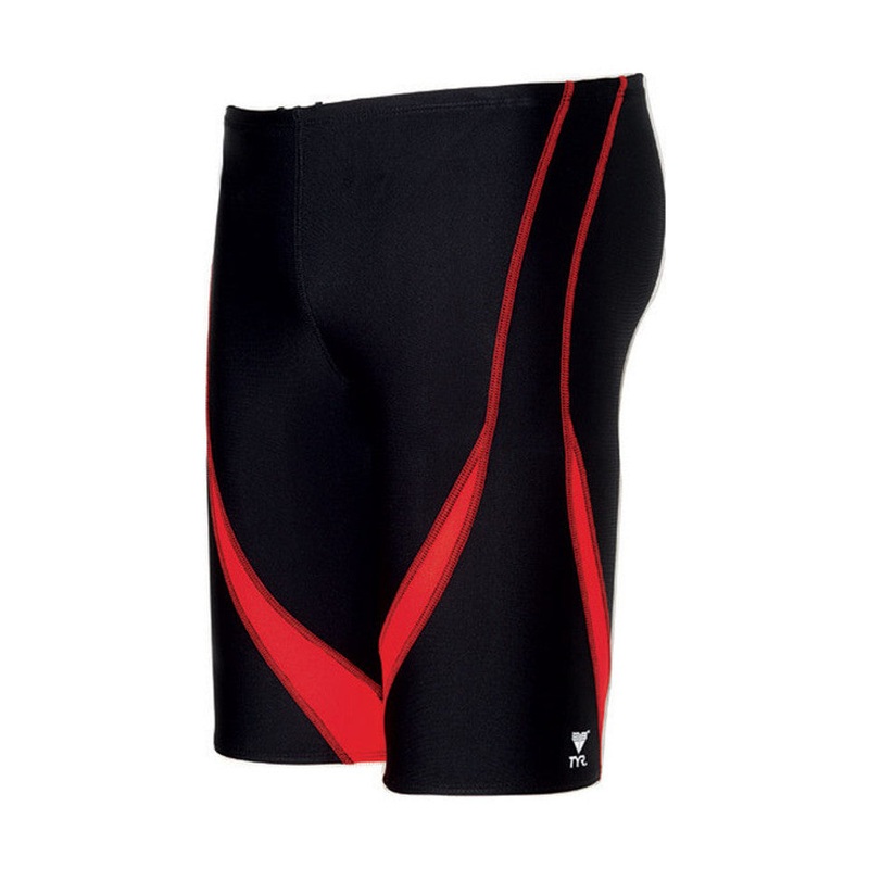 TYR Men’s Alliance Splice Jammer Black/Red 38