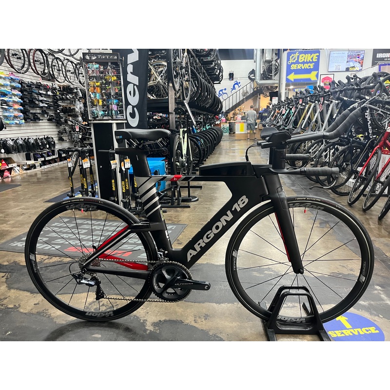 Argon 18 E-119 Tri+ Shimano Ultegra 11 Speed – Black 2022 DEMO MEDIUM/54-56CM