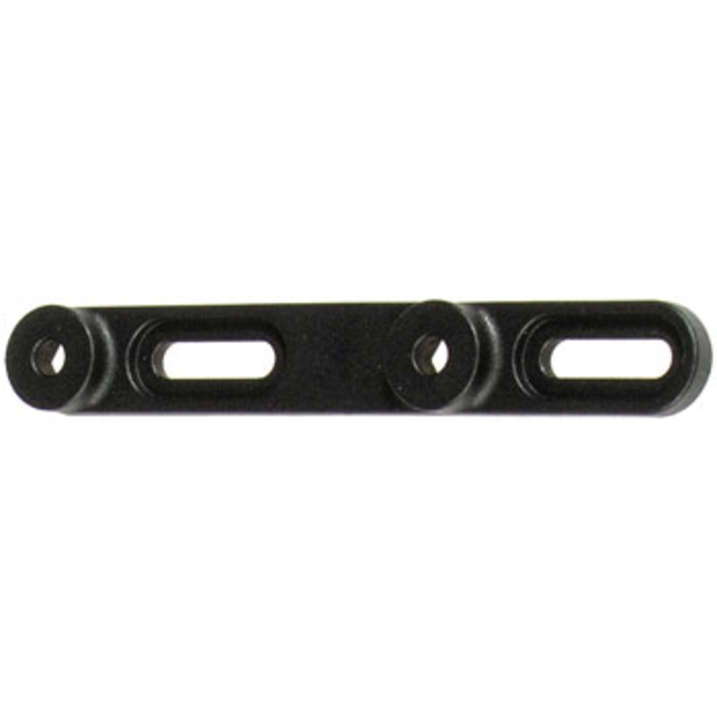 Ortlieb 64mm Water Bottle Mount Offset-Plate – Black
