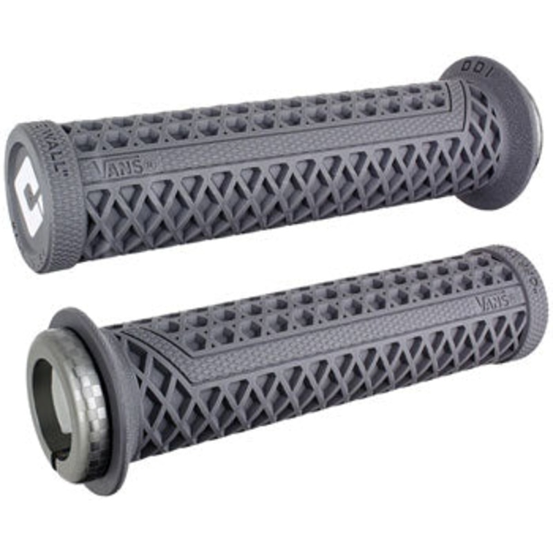 ODI Vans V2.1 Grips – Lock-On White/Graphite/Gray