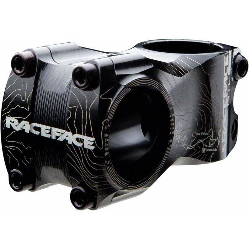 Atlas 31.8mm Stem (Black) 31.8mm 0 Degrees 50mm