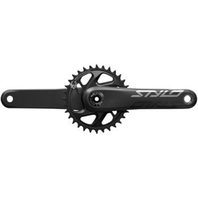 STYLO Carbon Eagle Bicycle Crankset – 175mm, 12-Speed, 34t, Direct Mount, Cannondale Ai, DUB Spindle Interface