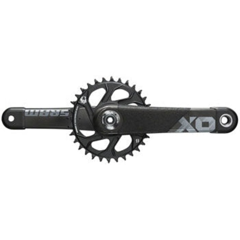 X01 All Downhill Crankset – 165mm 10/11-Speed 34t Direct Mount DUB Spindle Interface For 83mm BSA 104.5/107 PressFit BLK