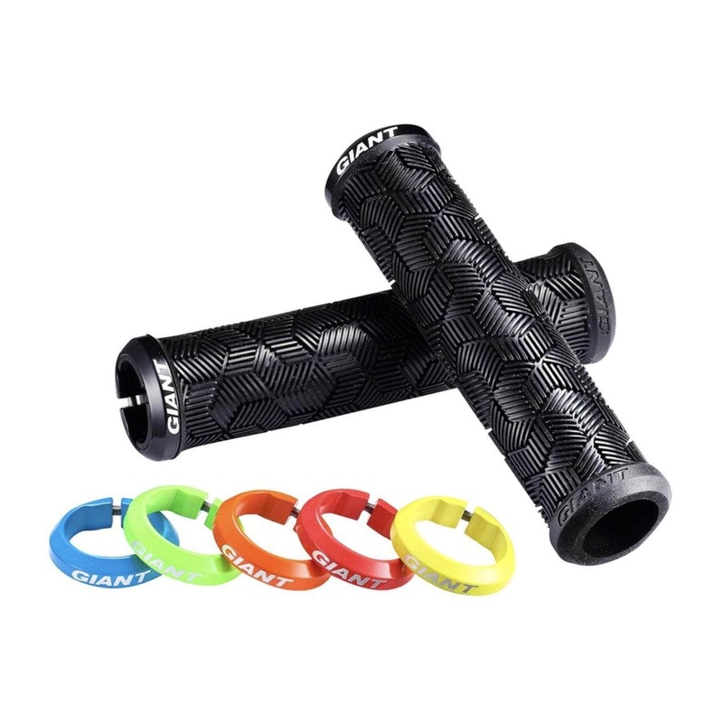 Tactal Single Lock-On Grips Black/Red