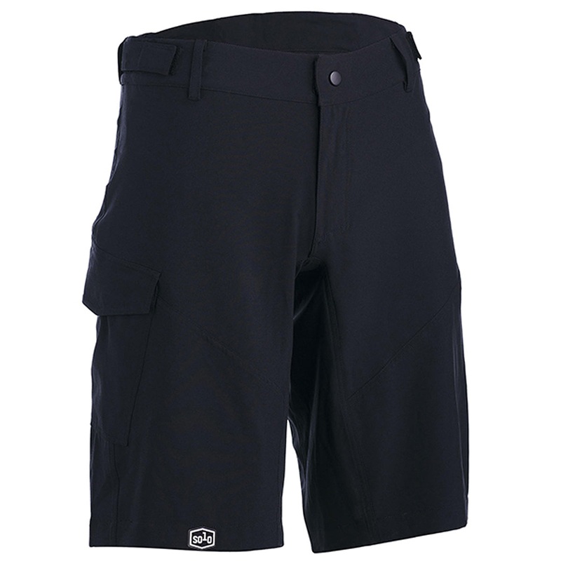 Solo Short Mens MTB Shy Short Mk2 Black Small
