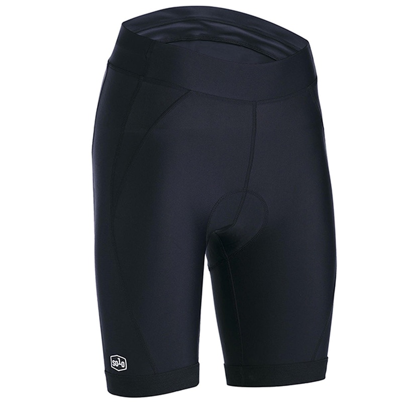 Solo Womens Comp Short Mk2 Black XSmall