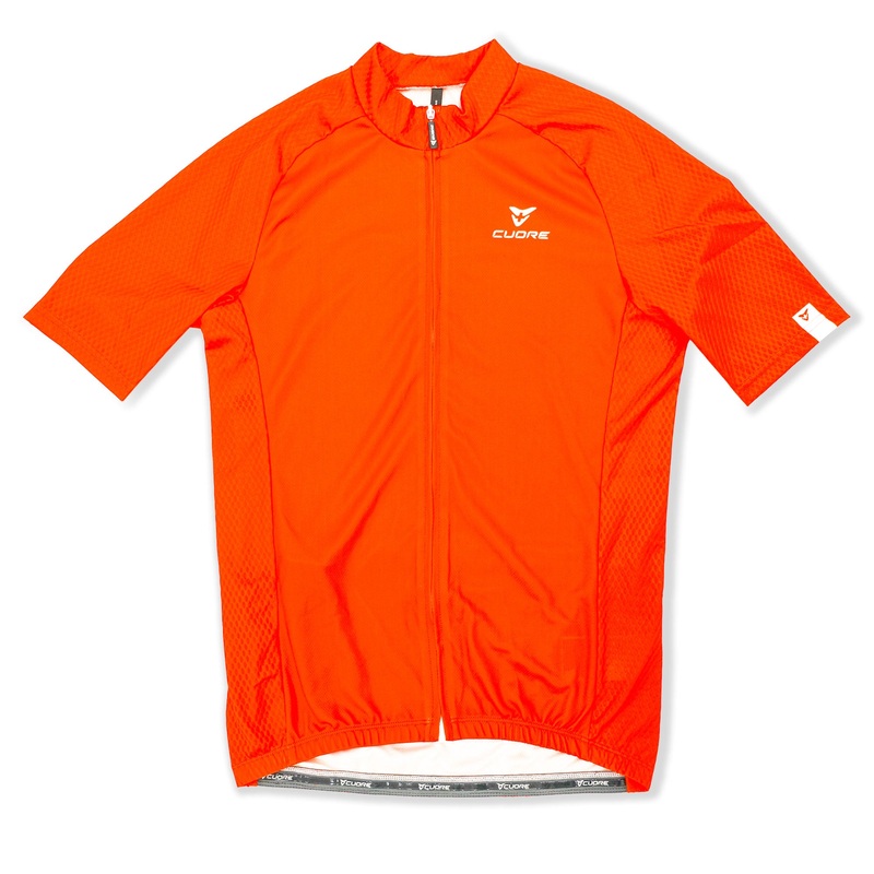 Cuore Mens Finisher Jersey Orange Orange 2XS