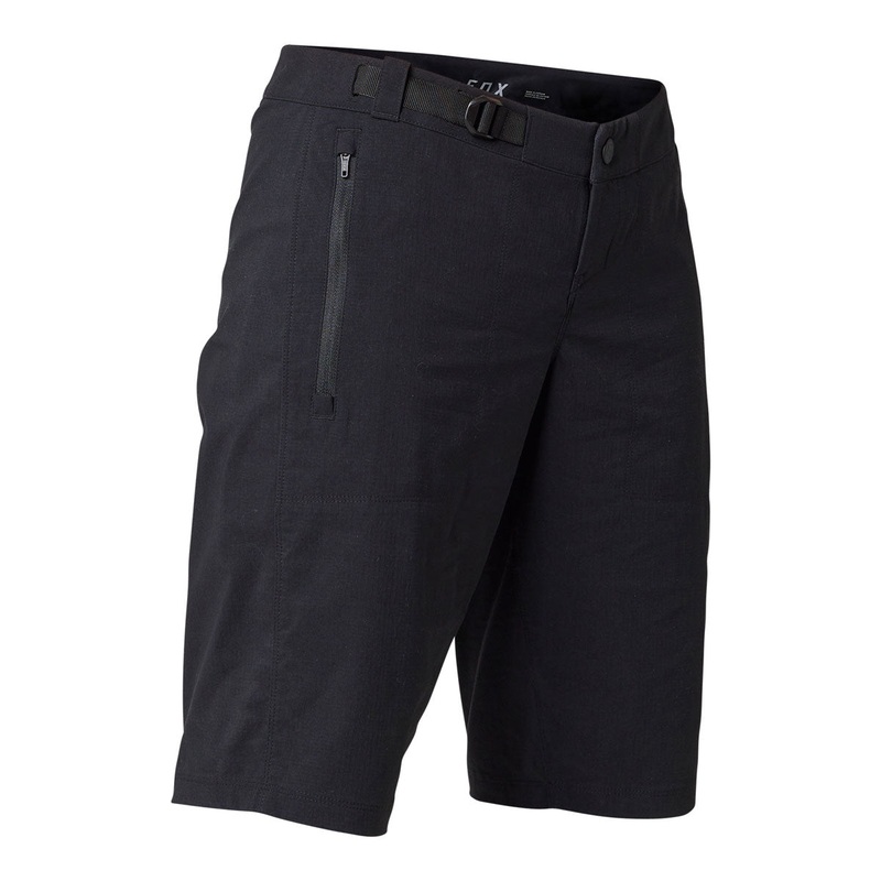Fox Womens Ranger Shorts w/Liner Black XSmall