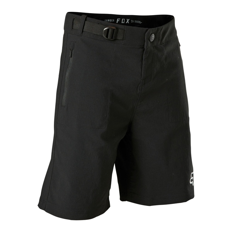 Fox Youth Ranger Shorts w/Liner Black 22