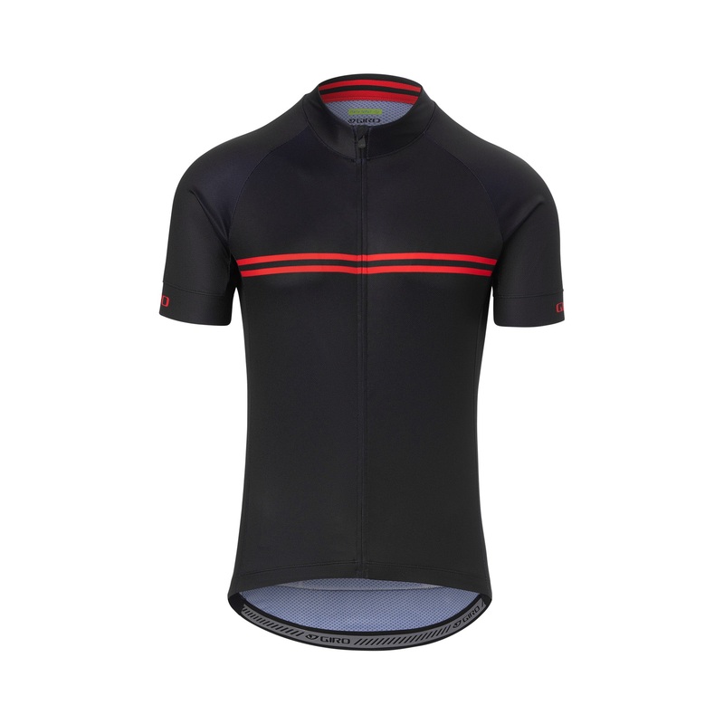 Giro Chrono Sport Jersey Black / Red Classic Stripe 2XLARGE