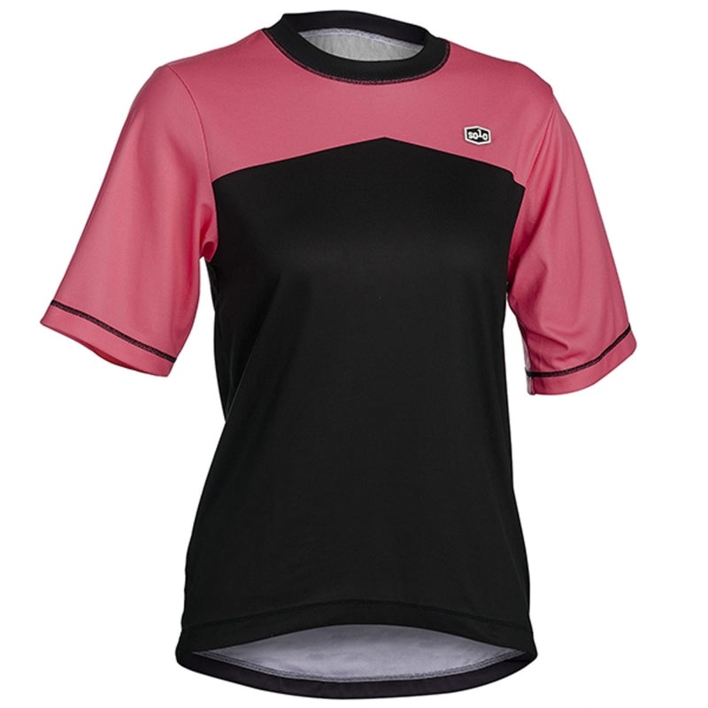 Solo Challenge MTB Jersey Black / Pink X-SMALL
