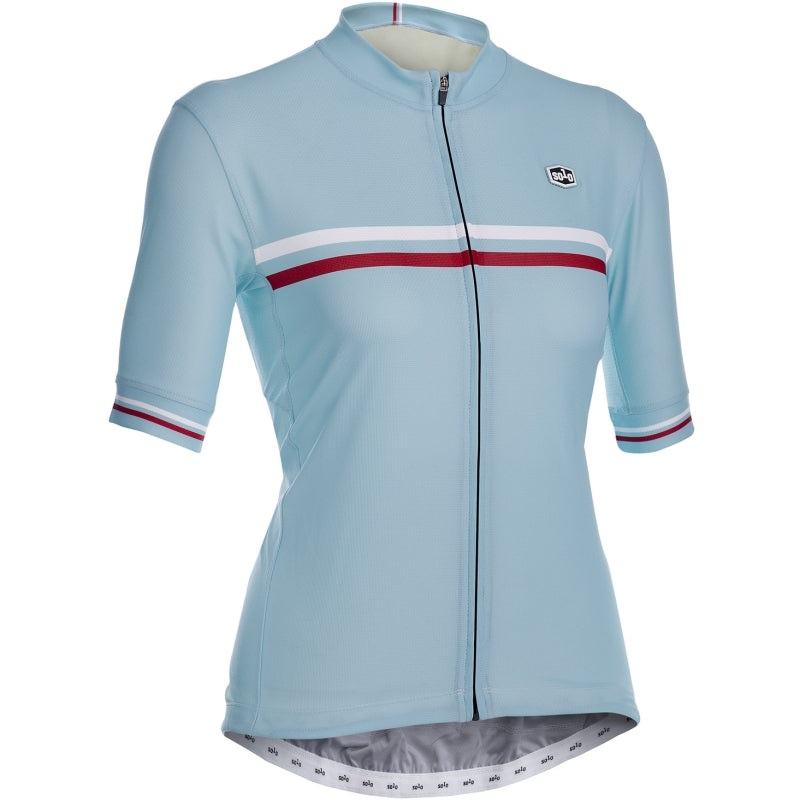 Solo Duo Jersey Womens Grey X-SMALL