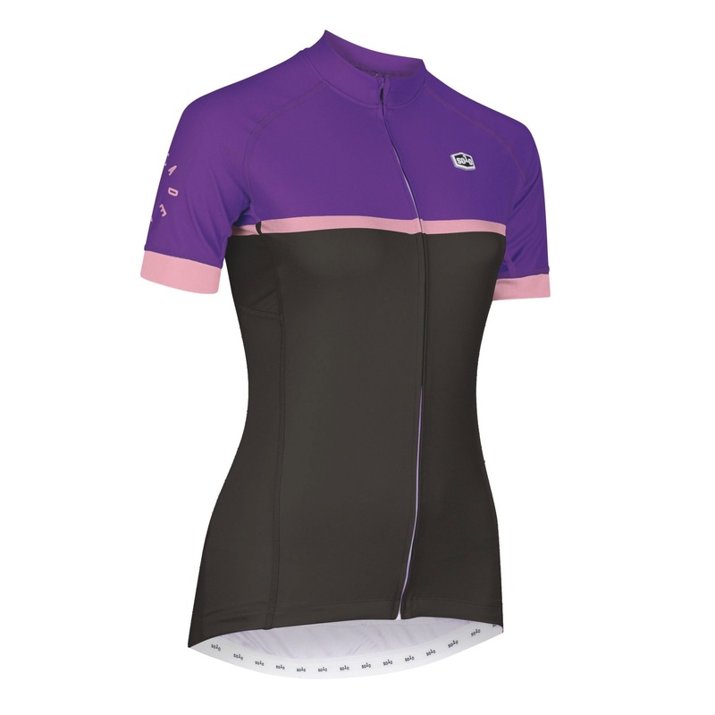 Solo Womens Cadence Jersey Purple / Charcoal 2XLARGE