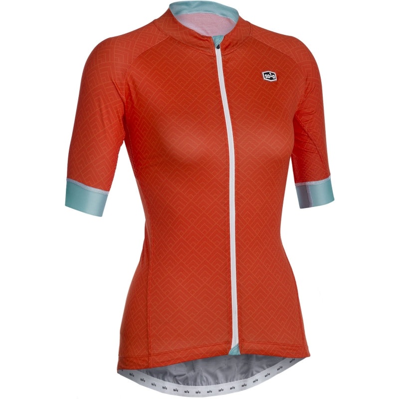 Solo Womens Omni Jersey Orange X-SMALL