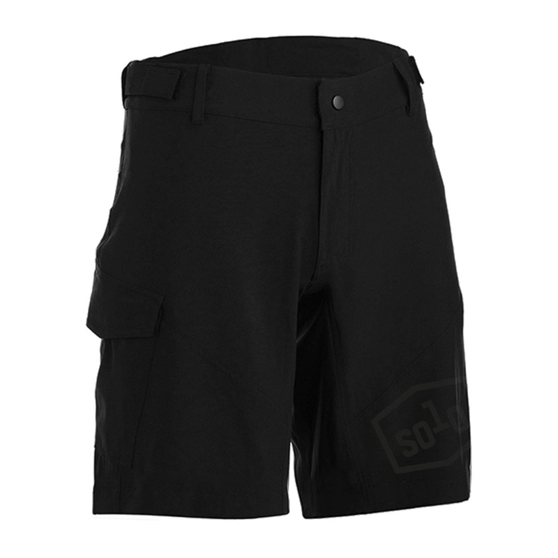 Solo Mens Commuter Short Black Small