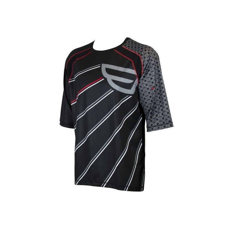 Volta MTB Tech Jersey Black LARGE