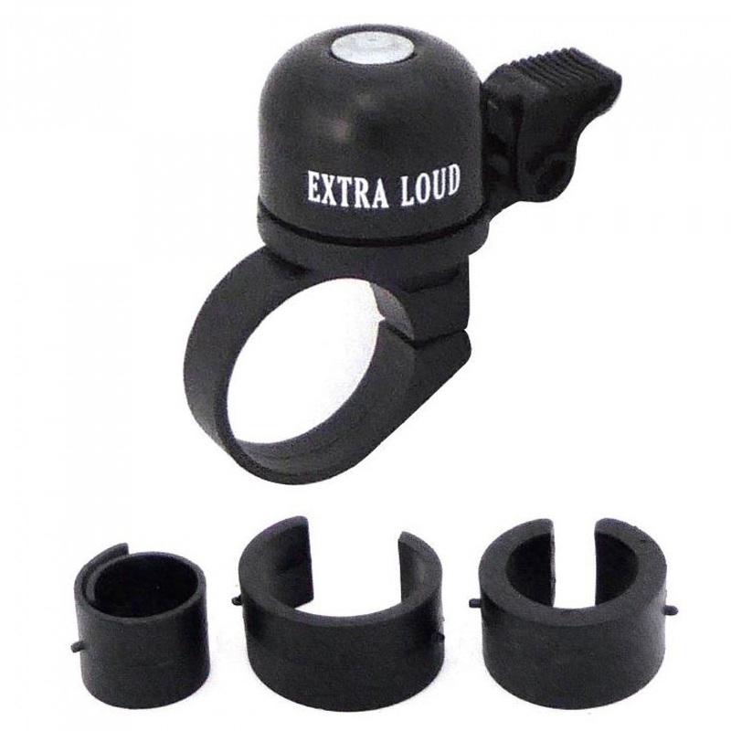 Alloy Extra Loud Bell Black